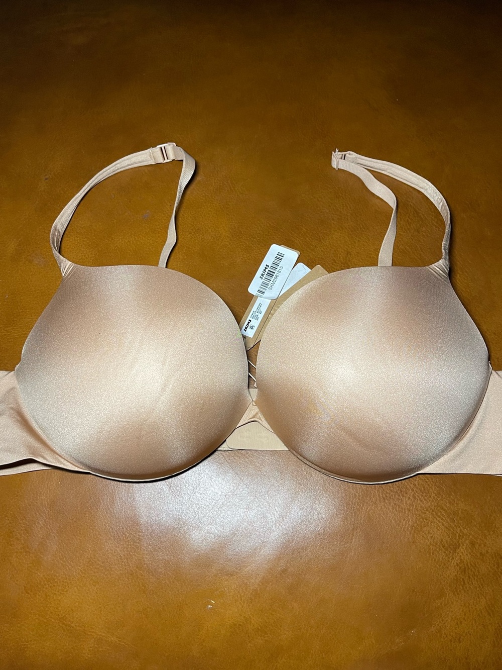 SKIMS Ultimate Push Up Plunge Bra | Clay | Size 40B | NWT